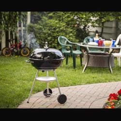 Weber 22 in. Jumbo Joe Premium Charcoal Grill Black