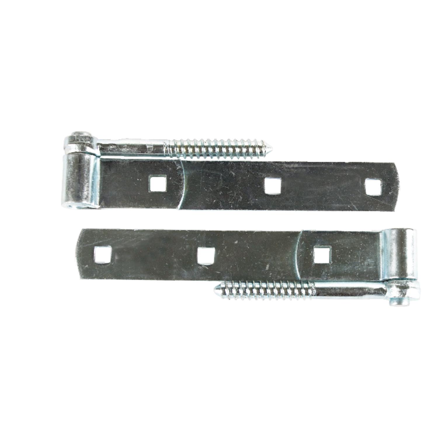 Ace 8 in. L Steel Screw Hook And Strap Hinge 2 pk - 01-3414-411 - Fencing and Barriers  sku 01-3414-411