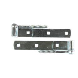 Ace 8 in. L Steel Screw Hook And Strap Hinge 2 pk