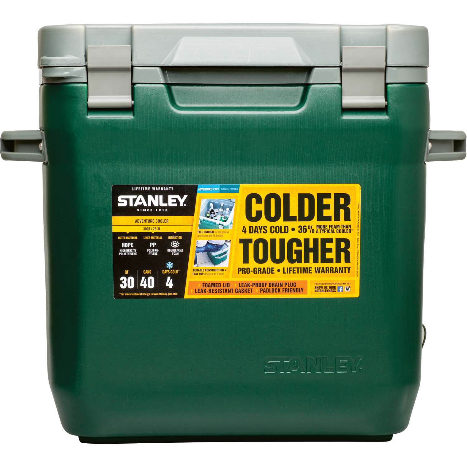 Stanley Adventure Series Green 30 qt Cooler Ace Hardware
