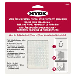 Hyde 6 in. W X 6 in. L X 1/4 in. Drywall Repair Sheets