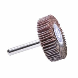 Forney 1-1/2 in. D Aluminum Oxide Flap Wheel 60 Grit 1 pc