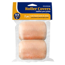 RollerLite All Purpose Polyester Knit 3 in. W X 3/4 in. Cage Paint Roller Cover 2 pk