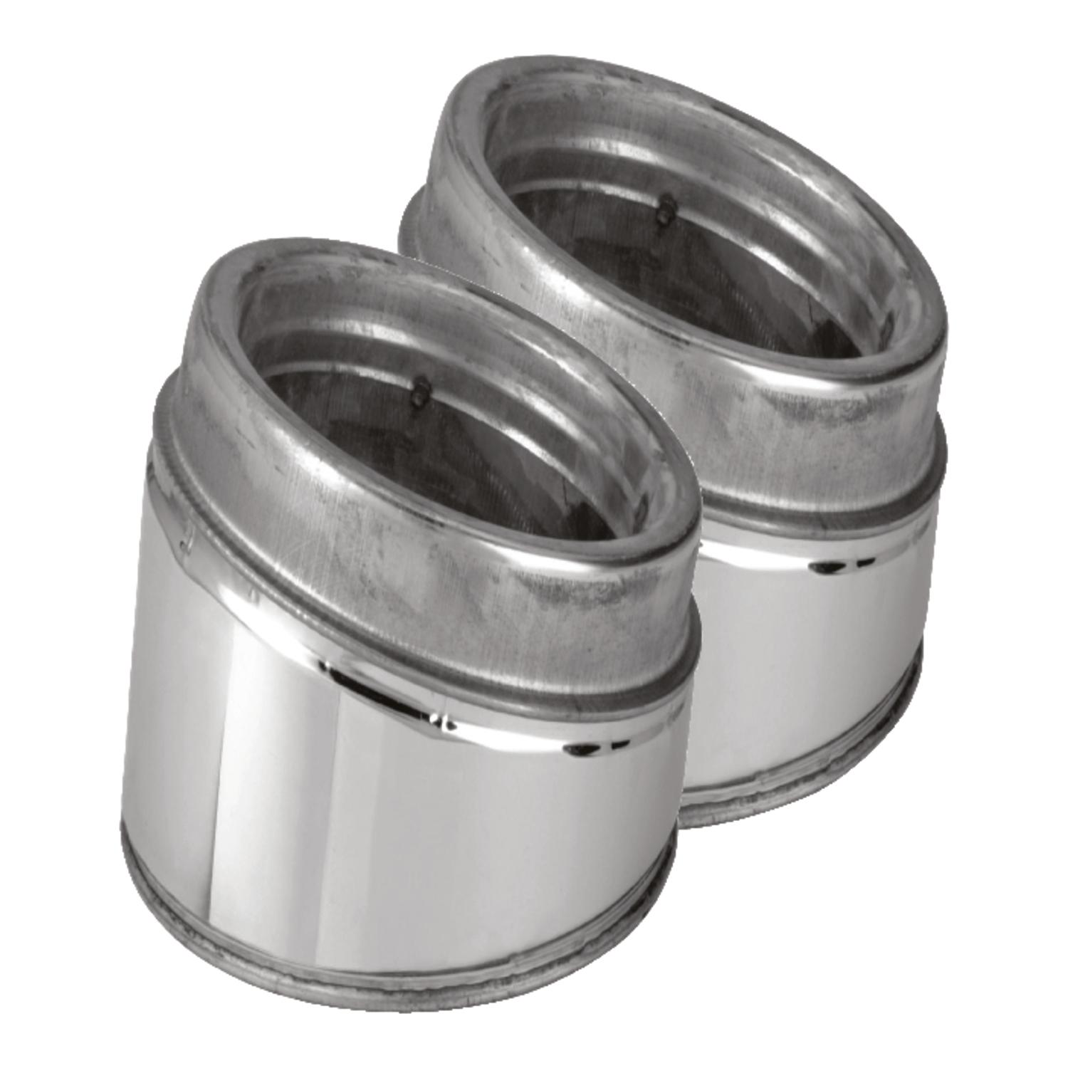 Selkirk 6 in. D X 6 in. D Adjustable 15 deg Stainless Steel Insulated Elbow Kit Uae Electronic uaeelectronic.com