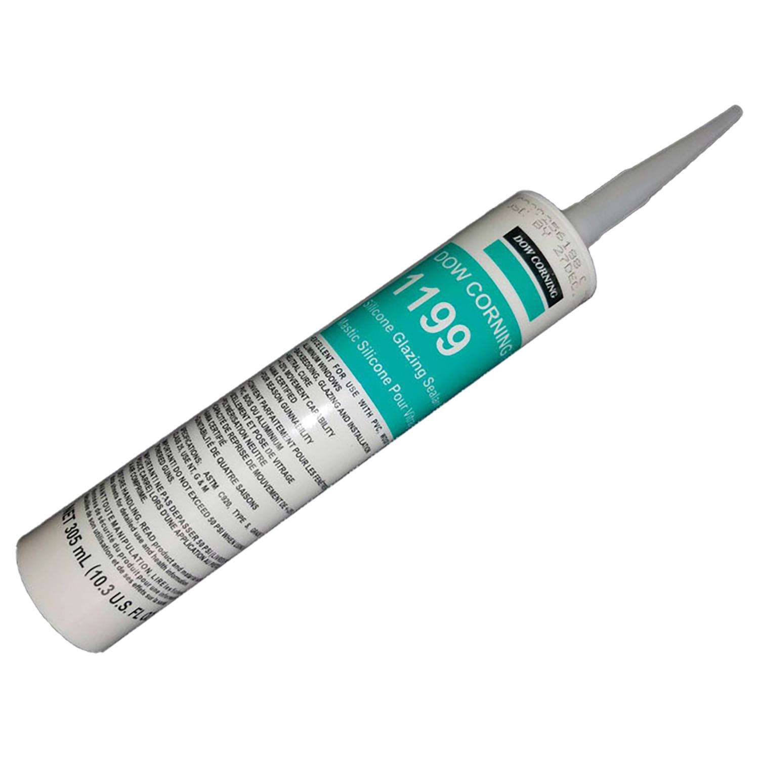 Dow Corning 1199 Clear Silicone Window Glazing Sealant 10.3 oz Ace