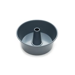 Fox Run 10 in. W Angel Food Cake Pan Gray