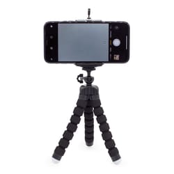 Kikkerland Black Smartphone Tripod Phone Stand For All Mobile Devices