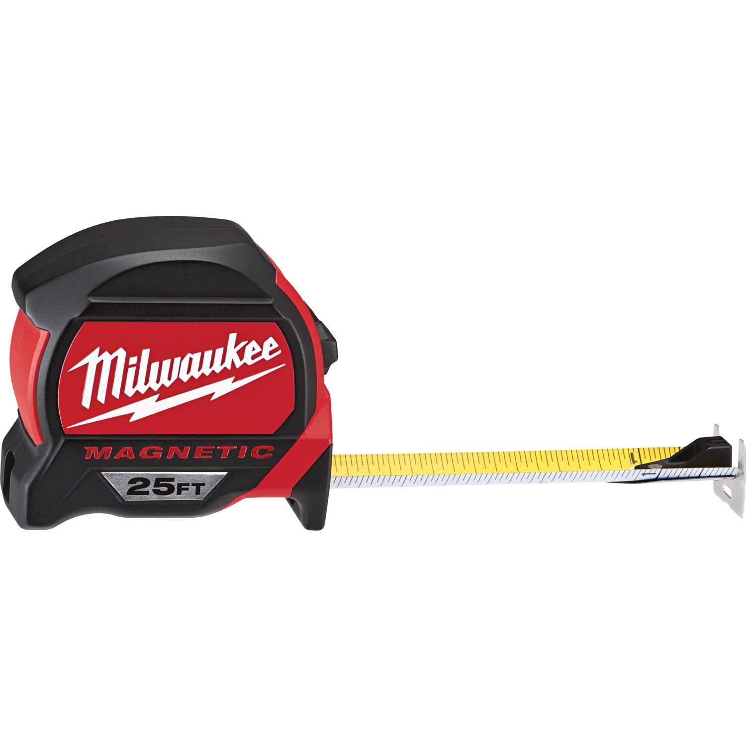 Milwaukee 25 ft. L x 1.83 in. W Magnetic Tape Measure Red 1 pk - Ace ...