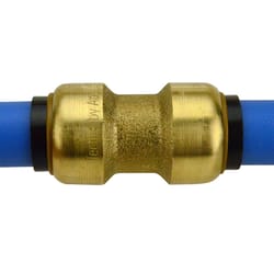 Apollo Tectite Push to Connect 1/2 in. PTC in to X 1/2 in. D PTC Brass Coupling