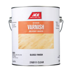 Ace Gloss Clear Solvent-Based Polyurethane Wood Finish 1 gal