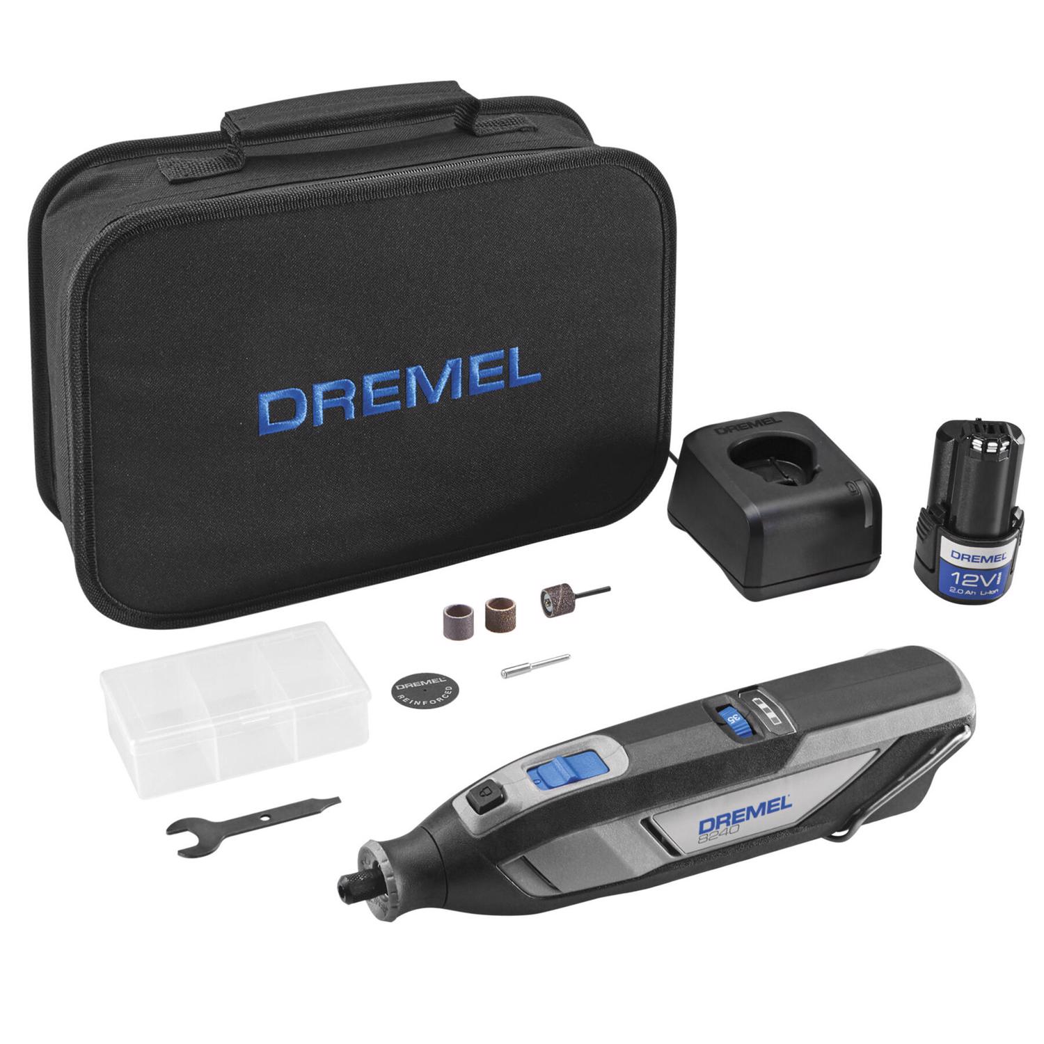 Dremel 7760-N/10W 4V Lite Lithium Ion Cordless Rotary Tool with 10  Accessories USB Charged, Variable Speed Multi-Purpose Rotary Tool Kit,  Perfect For Light-Duty DIY & Crafting 