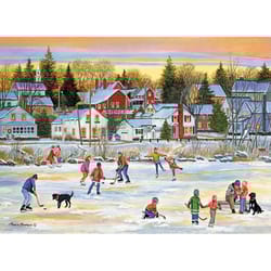 Eurographics Evening Skating Jigsaw Puzzles Multicolored 1000 pc