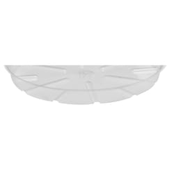 Bond 17 in. D Vinyl Plant Saucer Clear