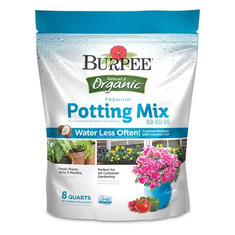 Burpee Organic Flower and Plant Potting Mix 8 qt - Ace Hardware