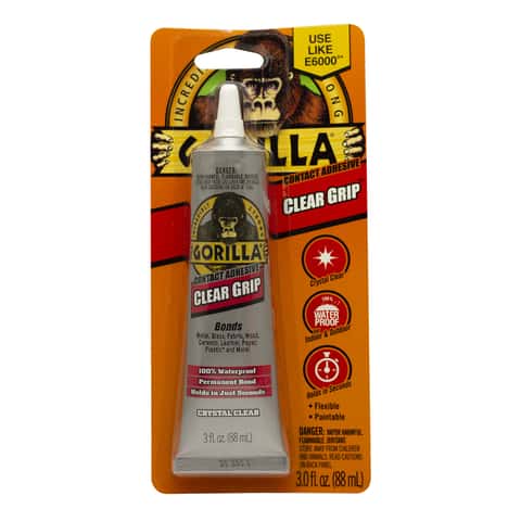 Gorilla Clear Grip High Strength Contact Adhesive 3 oz - Ace Hardware