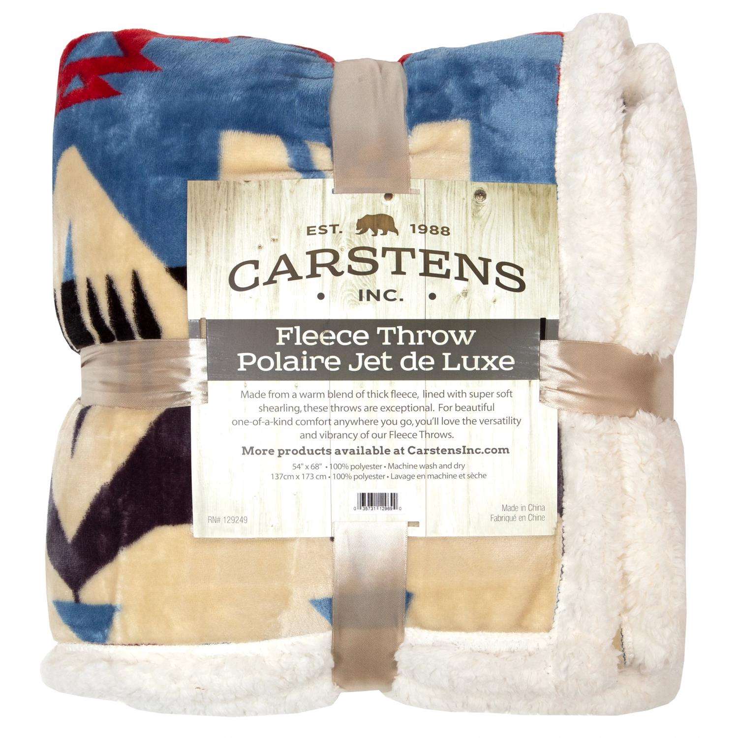 Carstens fleece throw hot sale