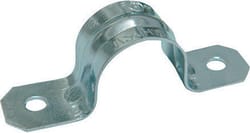 Sigma Engineered Solutions ProConnex 3/4 in. D Zinc-Plated Steel 2 Hole Strap 50 pk