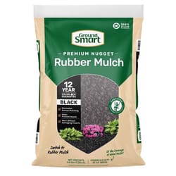 Ground Smart Black Rubber Nuggets 0.8 cu ft