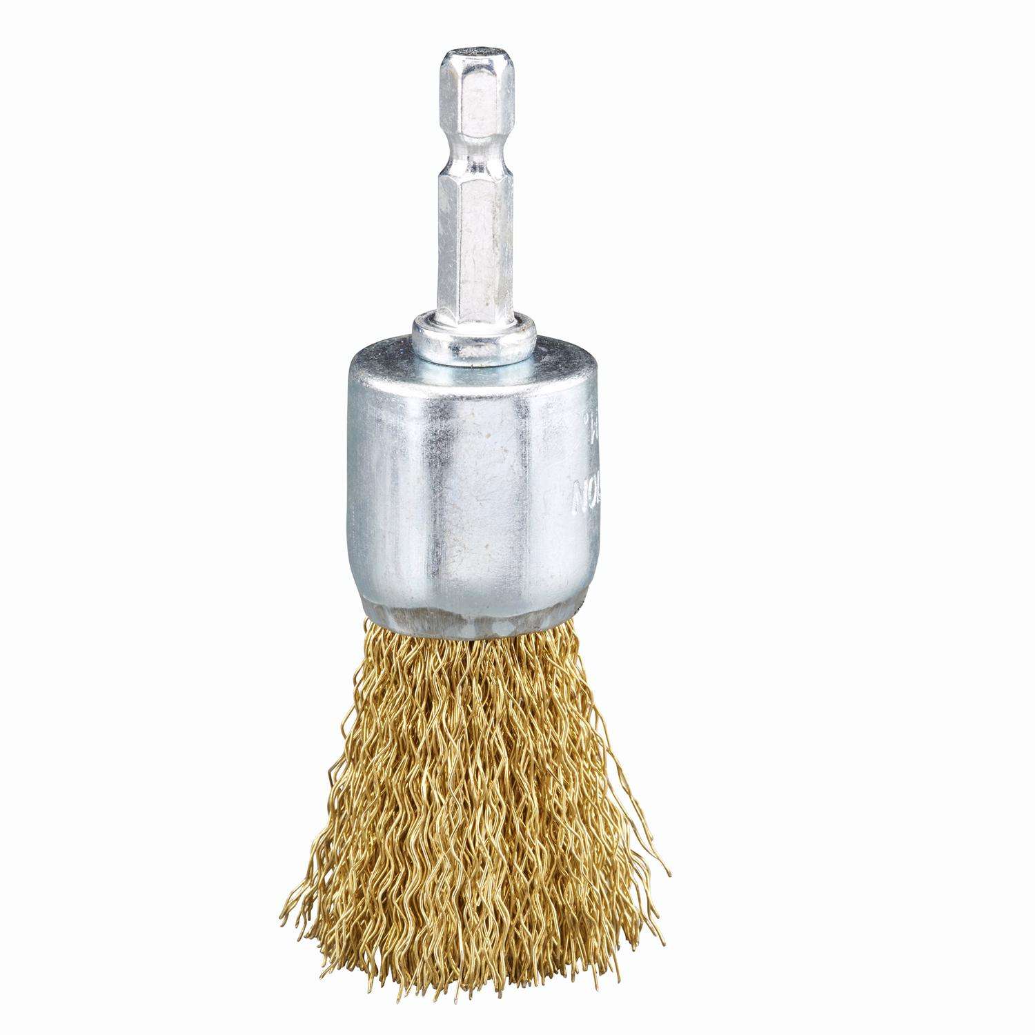Norton Wire End Brush 1-in Coarse Wire End Brush Electric Drill Norton Wire End Brush 1-in Coarse Wire End Brush Electric Drill