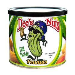 Dee's Nuts Dill Pickle Peanuts 10 oz Can