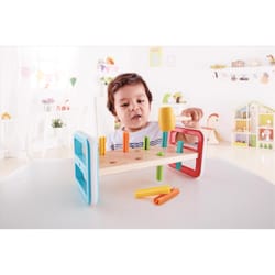 Hape Rainbow Pounder Multicolored 10 pc