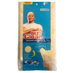 Mr. Clean Fiber Blend Wiping Cloth 11 in. W X 21 in. L 6 pk