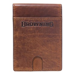 Browning Leather Front Pocket Wallet