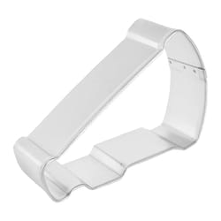 R&M International Corp 3 in. W X 4 in. L Megaphone Cookie Cutter Silver 1 pc