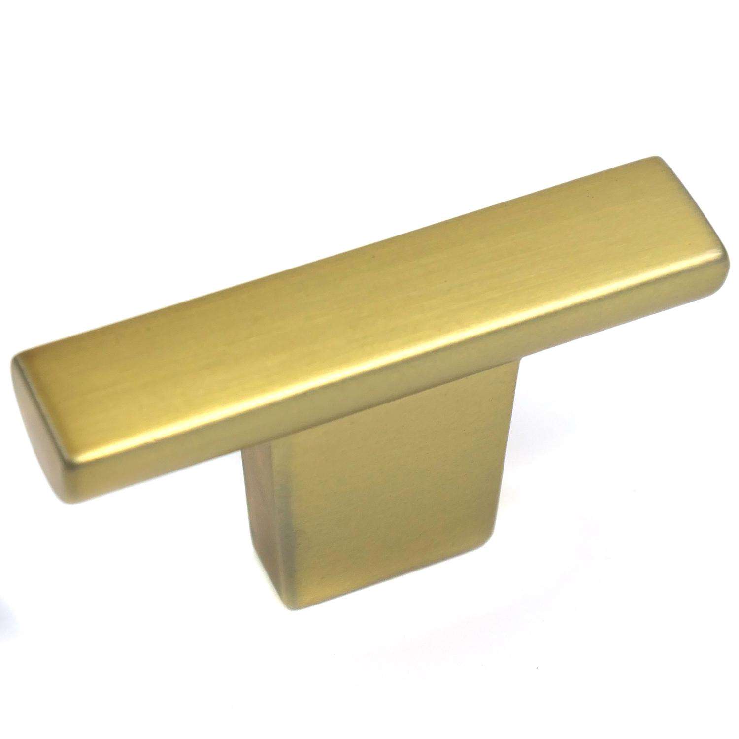 Laurey Cosmopolitan Contemporary TShape Knob 2 in. D 1 in