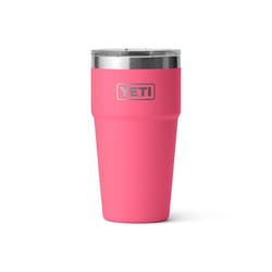 YETI Rambler 20 oz Tropical Pink BPA Free Stackable Insulated Cup