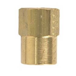 JMF Company 3/16 in. Flare X 1/8 in. D Female Brass Inverted Flare Adapter