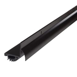 M-D BUILDING PRODUCTS Brown Aluminum Under Door Seal For Doors 36 in. L X 1.63 in.