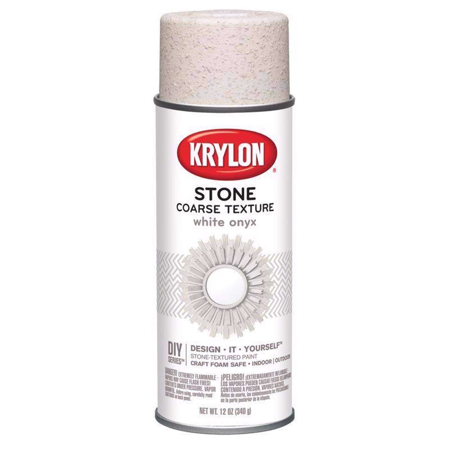 Krylon Stone Coarse White Onyx Texture Spray 12 oz - Ace Hardware