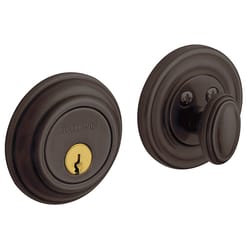 Baldwin Estate Venetian Bronze Brass Single Cylinder Deadbolt