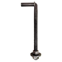Spring Creek Products 13.25 in. L Bare Black Steel Cane Bolt 1 pk