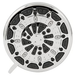 PlumbCraft Chrome ABS 6 settings Showerhead 2 gpm