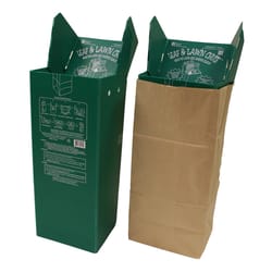 Lawn and Leaf Bags 30 Gallon - Pack of 10 - Tear Resistant Eco-Friendly  Trash Bags for Wet/Dry Leaves, Grass Clippings, and Twigs - Brown  Recyclable and Compostable Yard Bags - Biodegradable Bags