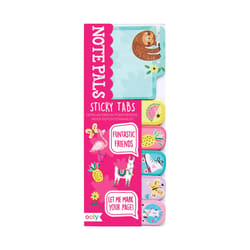 OOLY Note Pals Funtastic Friends 2.13 in. W X 6.3 in. L Assorted Sticky Tabs 1 pad