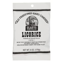 Claeys Old Fashioned Licorice Hard Candy 6 oz