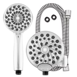 Waterpik PowerPulse Chrome 8 settings Showerhead Combo 1.8 gpm