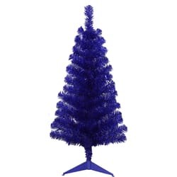 Giftwares 3 ft. Full Tinsel Blue Christmas Tree