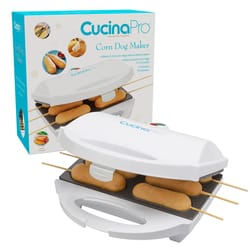 CucinaPro White Plastic/Teflon Corn Dog Maker