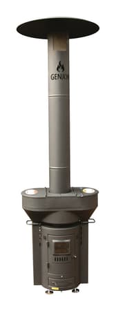 Q-Flame 106,000 BTU Wood Pellet Outdoor Heater