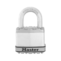 Master Lock 6.34 in. H X 1.34 in. W X 3.91 in. L Steel Ball Bearing Locking Padlock