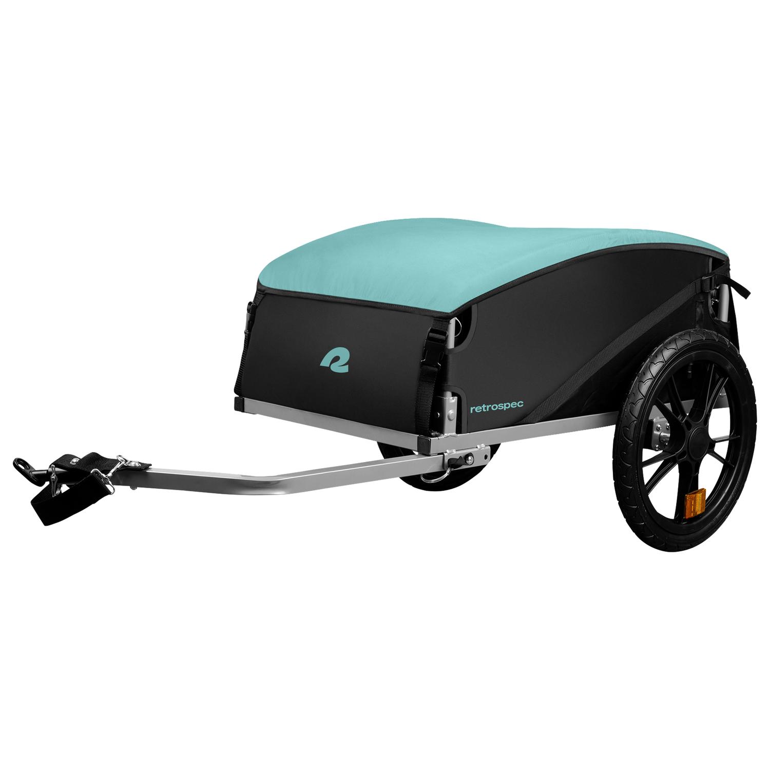 Retrospec Rover Hauler Fabric/Steel Cargo Trailer 80 lb Blue Ridge Sansujyuku sansujyuku.com