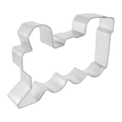 R&M International Corp International Corp 2 in. W X 3 in. L Locomotive Cookie Cutter Silver 1 pc