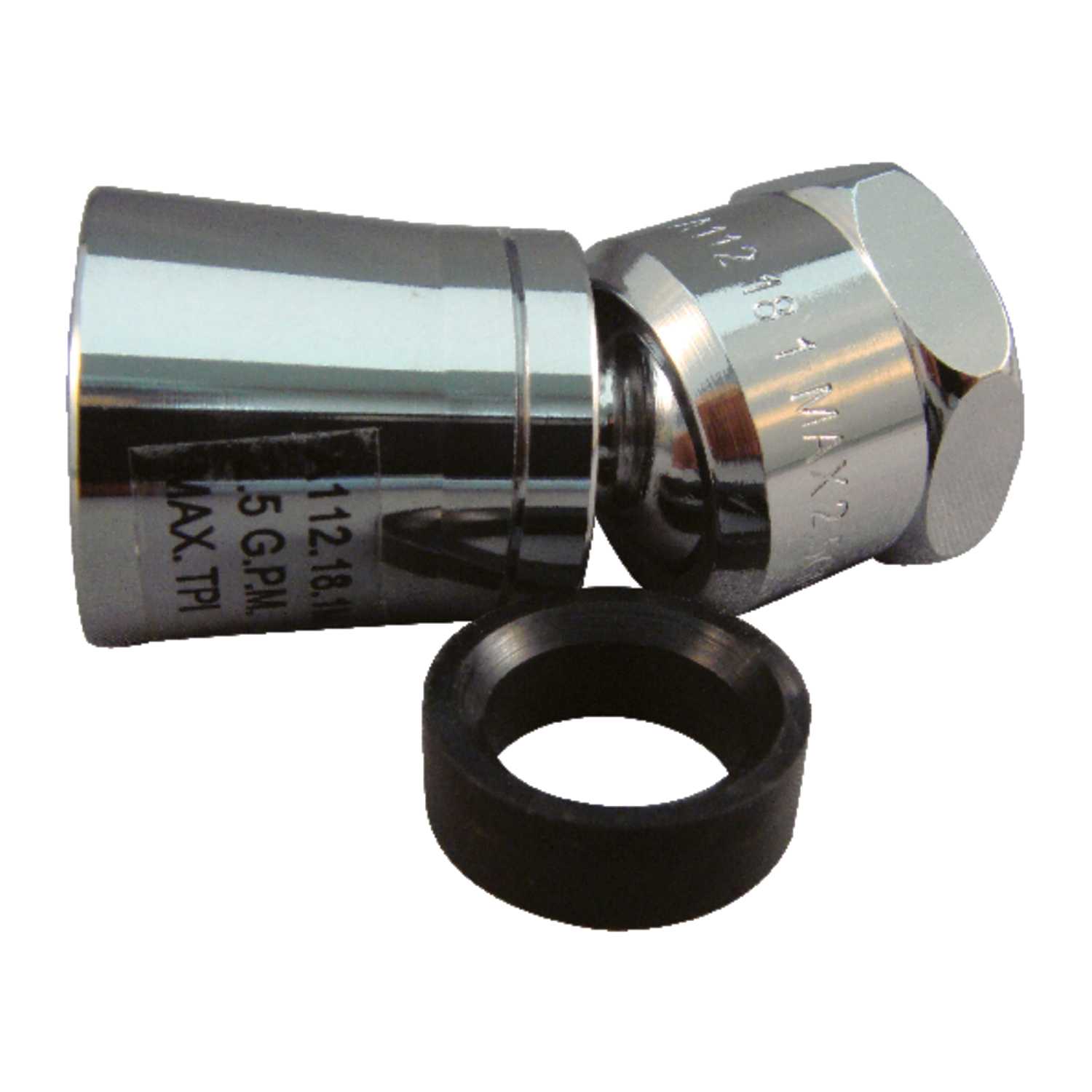 Ace Chrome Showerhead 2.5 gpm 6 settings Ace Hardware