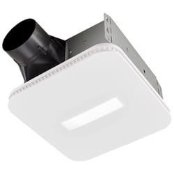 Broan-NuTone Roomside 80 CFM 0.7 Sones Bathroom Exhaust Fan with Light