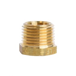 ATC 1/2 in. MPT 3/8 in. D FPT Brass Hex Bushing