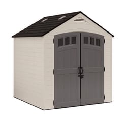 Suncast 55 in. W X 29 in. D Brown Plastic Deck Box 134 gal - Ace Hardware